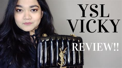 ysl vicky bag review